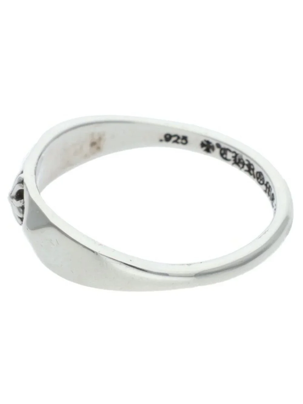 Chrome Hearts Bubblgm Pyramid Pls Bubble Gum Plus Silver Ring